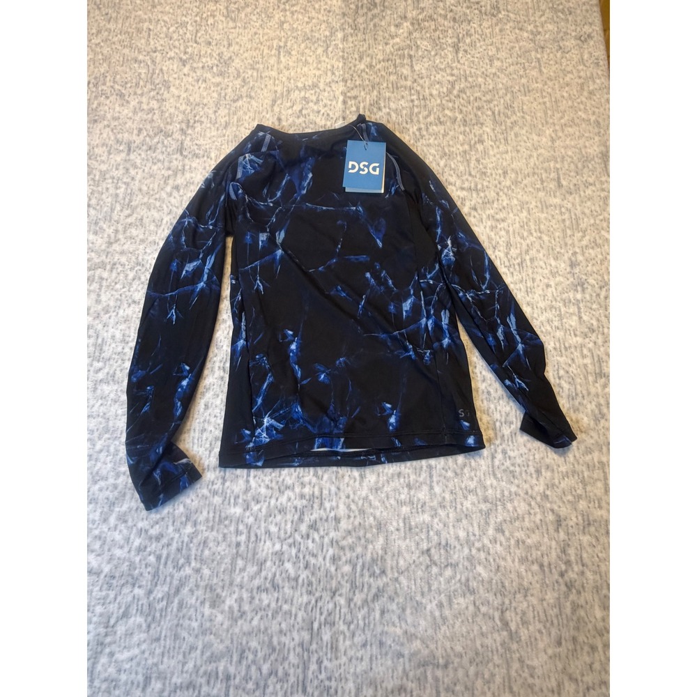 DSG Youth SM Long Sleeve Compression Shirt Moisture Wicking IceCarve Print NWT